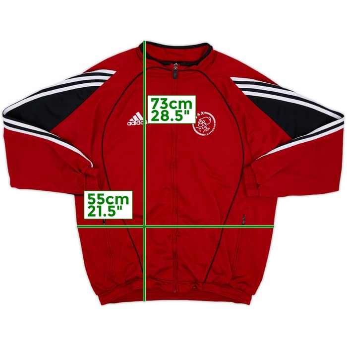 2006-07 Ajax adidas Track Jacket - 9/10 - (M)