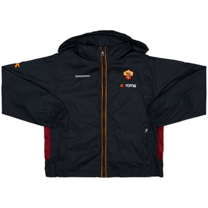 2004-05 Roma Diadora Hooded Rain Jacket - 6/10 - (L)