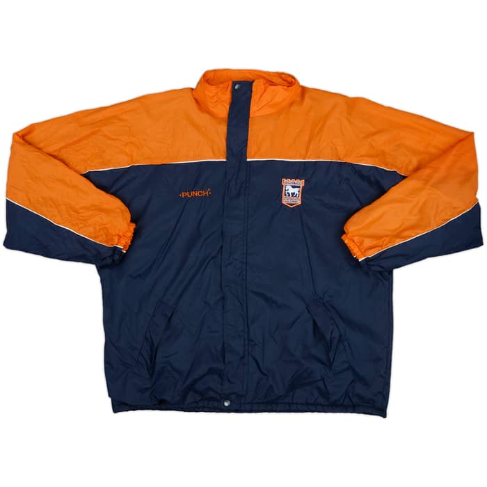 1998-00 Ipswich Punch Hooded Rain Jacket - 7/10 - (XXL)