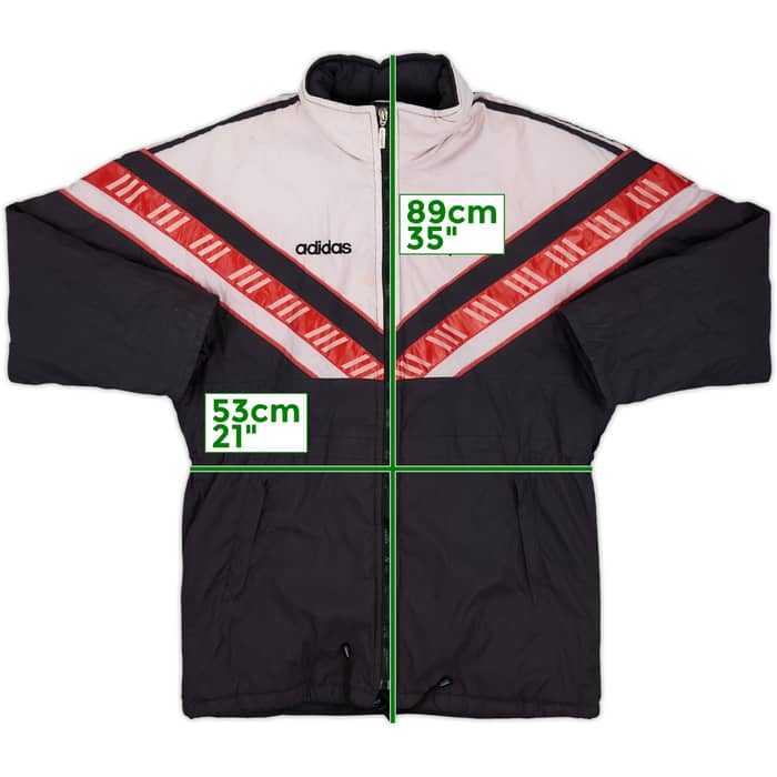 1995-96 Besiktas adidas Padded Bench Coat - 6/10 - (L)