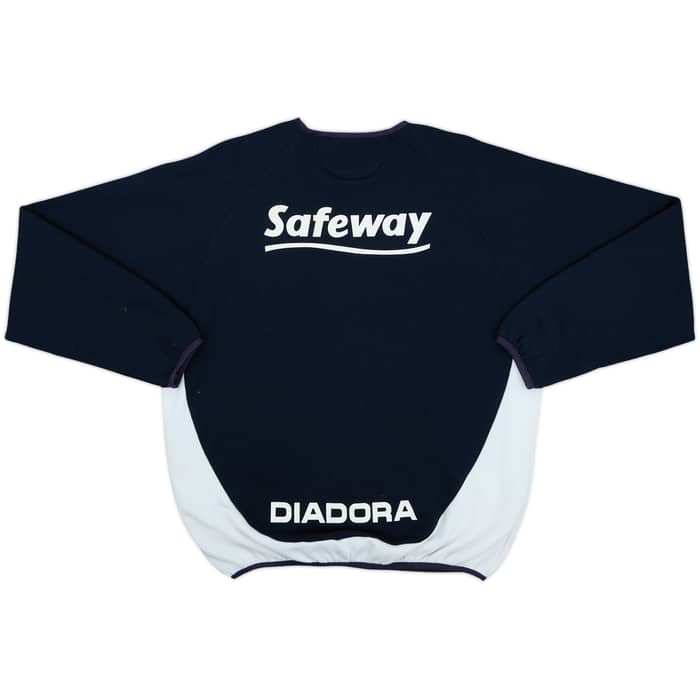 2003-04 Scotland Diadora Sweat Top - 8/10 - (S)