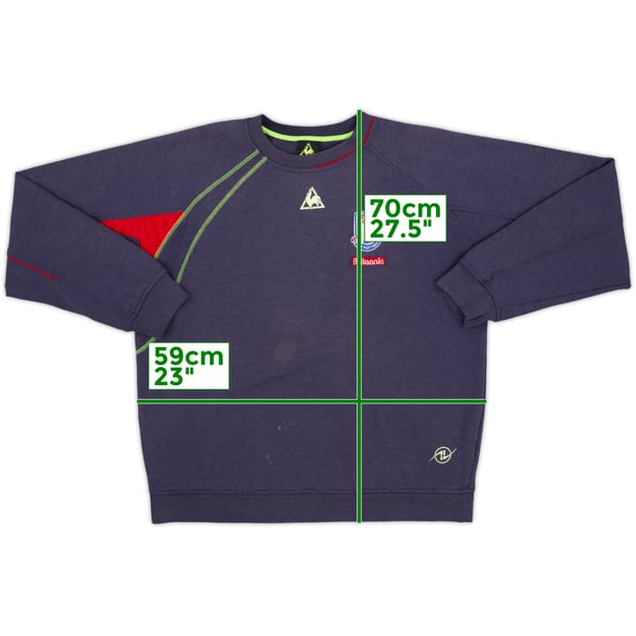 2008-09 Stoke Le Coq Sportif Sweat Top - 6/10 - (XL)