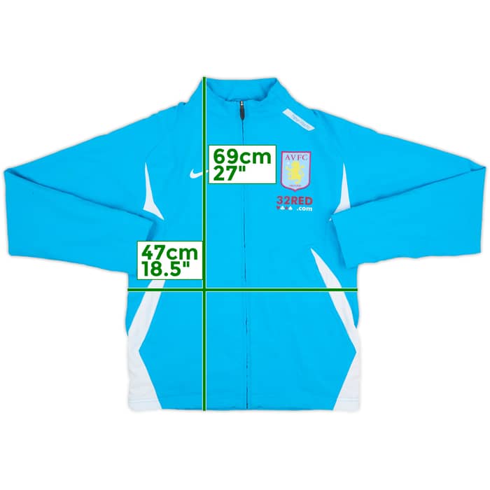 2007-08 Aston Villa Nike Track Jacket - 6/10 - (S)