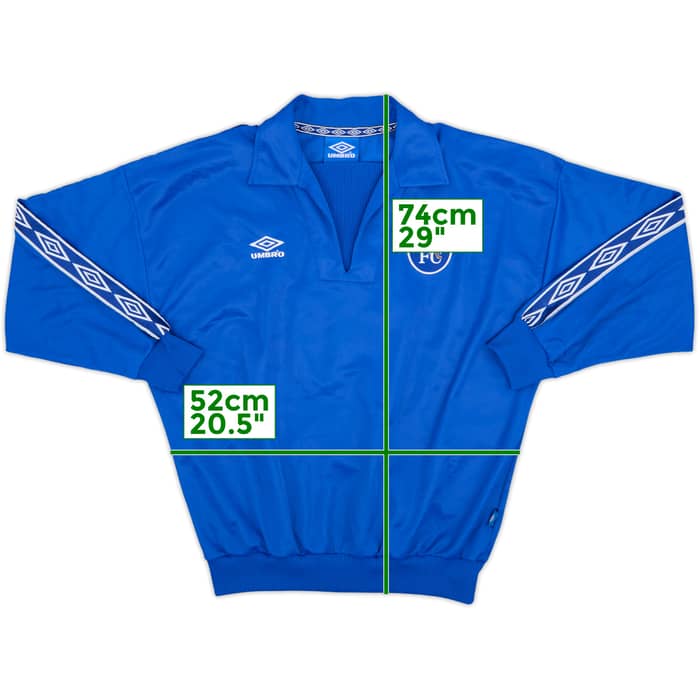 1997-98 Chelsea Umbro Drill Top - 8/10 - (L)