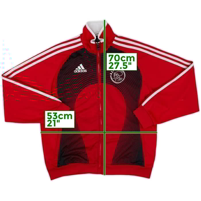 2006-07 Ajax adidas Track Jacket - 7/10 - (L.Boys)
