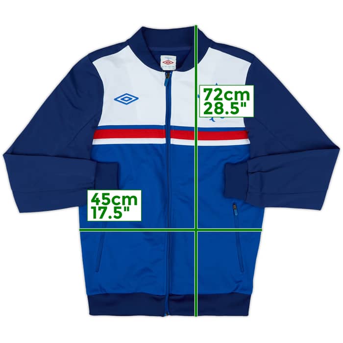 2011-12 Rangers Umbro Track Jacket - 10/10 - (S)