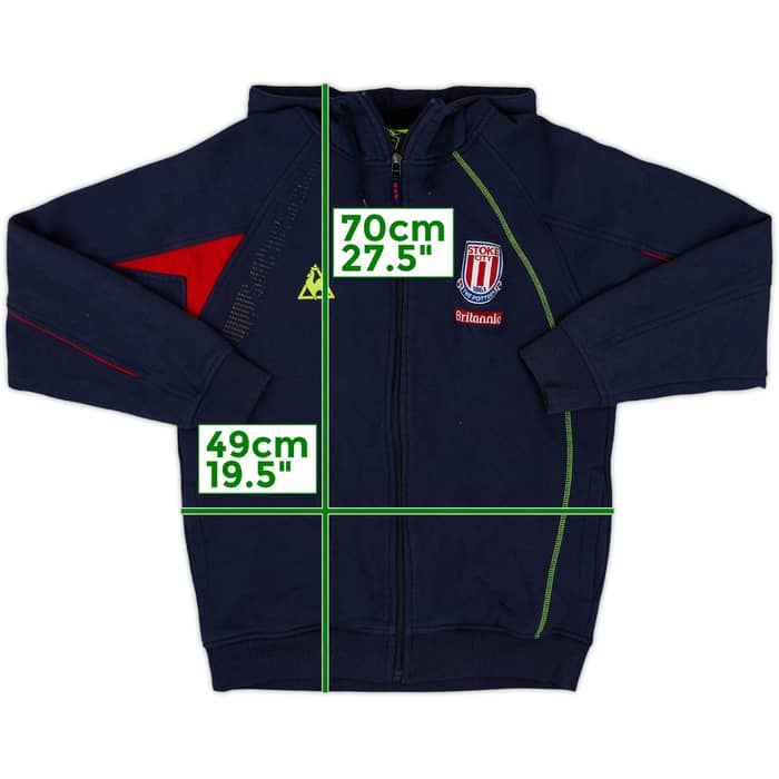 2008-09 Stoke City Le Coq Sportif Staff Track Jacket - 6/10 - (S)