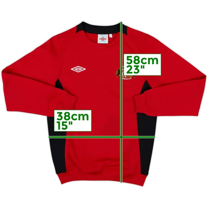 2010-11 Sunderland Umbro Sweat Top - 7/10 - (M.Boys)