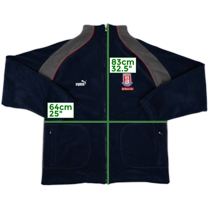 2004-05 Stoke City Academy Puma Fleece Jacket - 10/10 - (XL)