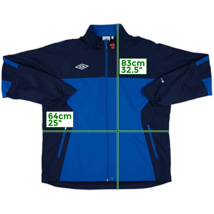 2010-11 Rangers Umbro Track Jacket - 10/10 - (XL)