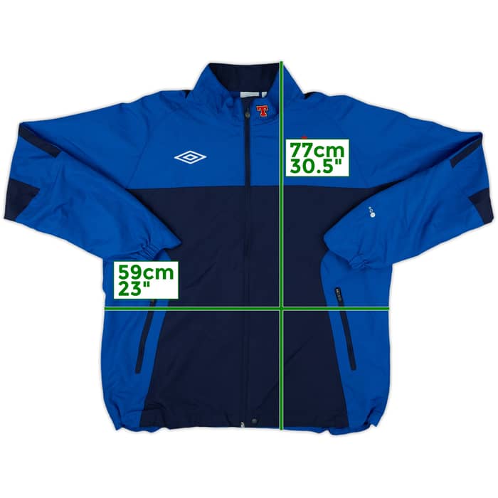 2010-11 Rangers Umbro Track Jacket - 10/10 - (L)