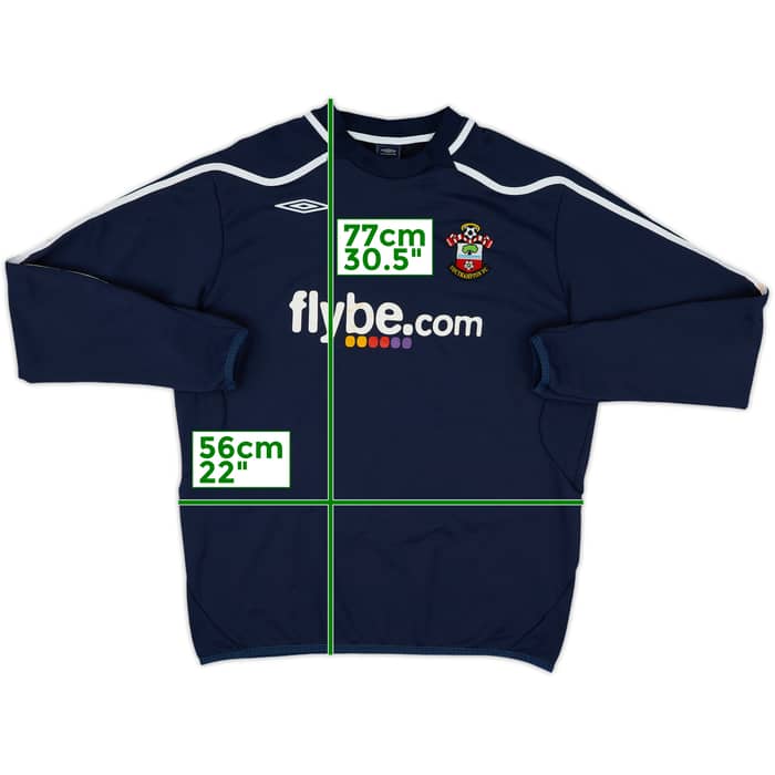 2007-08 Southampton Umbro Sweat Top - 7/10 - (XL)