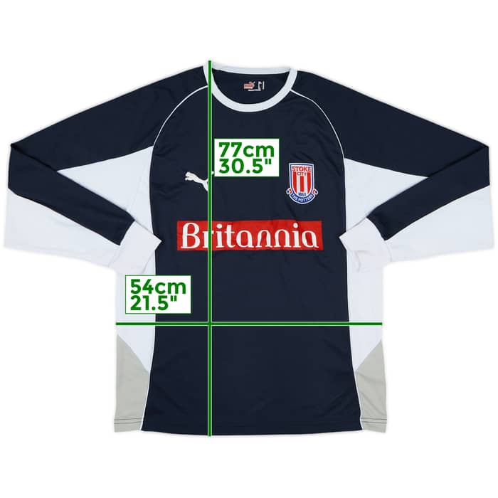 2005-06 Stoke City Puma Sweat Top - 8/10 - (M)