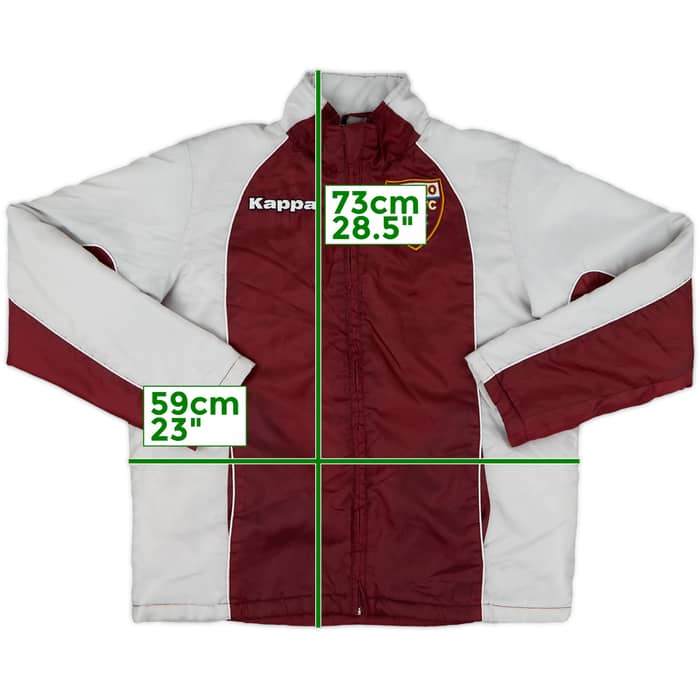 2010-11 Torino Kappa Padded Bench Coat - 6/10 - (XXL.Boys)