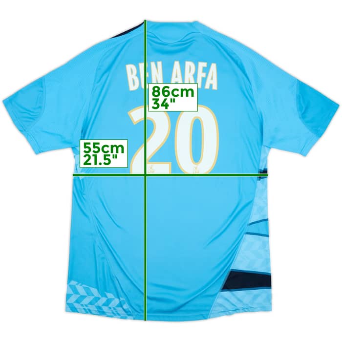 2009-10 Olympique Marseille Away Shirt Ben Arfa #20 - 7/10 - (XL)