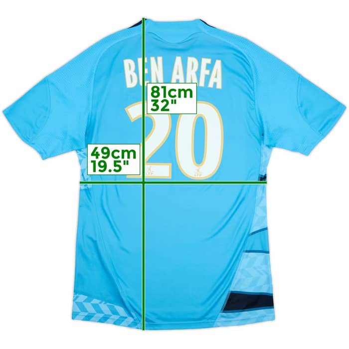 2009-10 Olympique Marseille Away Shirt Ben Arfa #20 - 7/10 - (M)