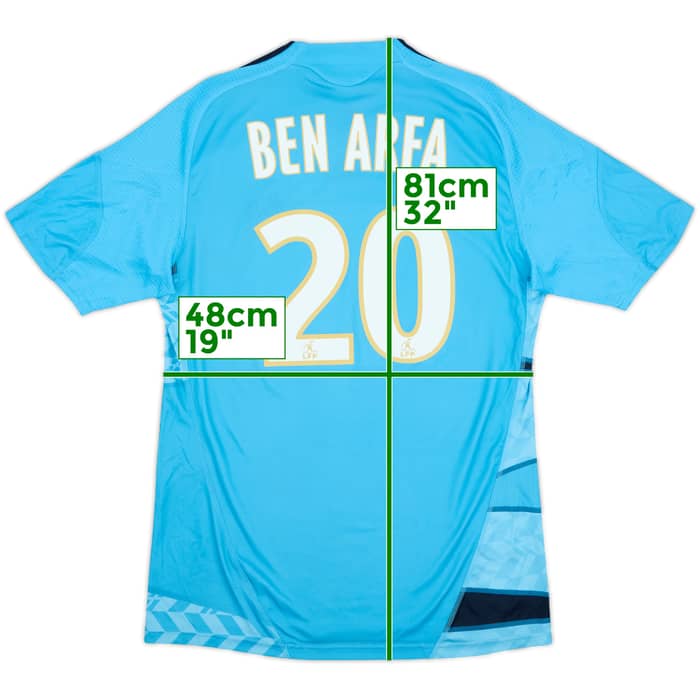 2009-10 Olympique Marseille Away Shirt Ben Arfa #20 - 8/10 - (M)