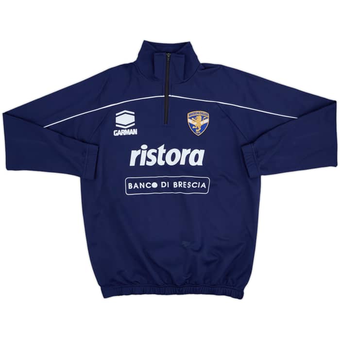 2001-02 Brescia Garman 1/4 Zip Drill Top - 9/10 - (L)