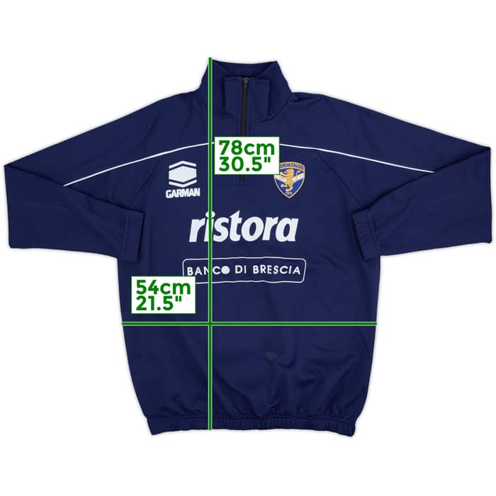 2001-02 Brescia Garman 1/4 Zip Drill Top - 9/10 - (L)