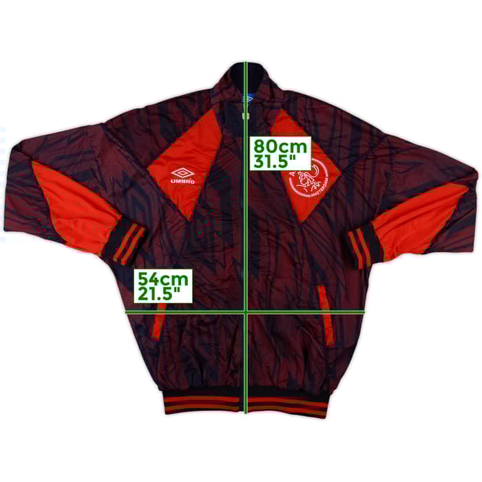 1994-95 Ajax Umbro Track Jacket - 5/10 - (M)