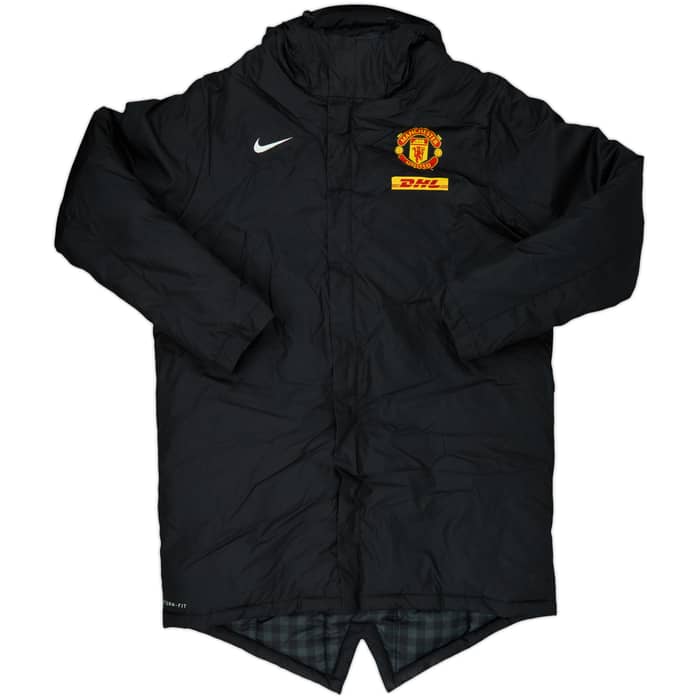 2012-13 Manchester United Padded Bench Coat - 10/10 - (L)