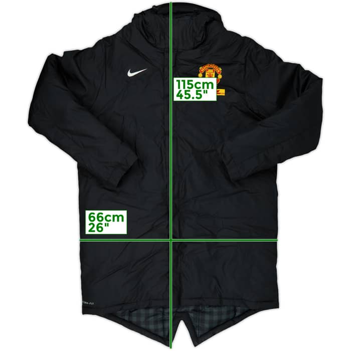 2012-13 Manchester United Padded Bench Coat - 10/10 - (L)