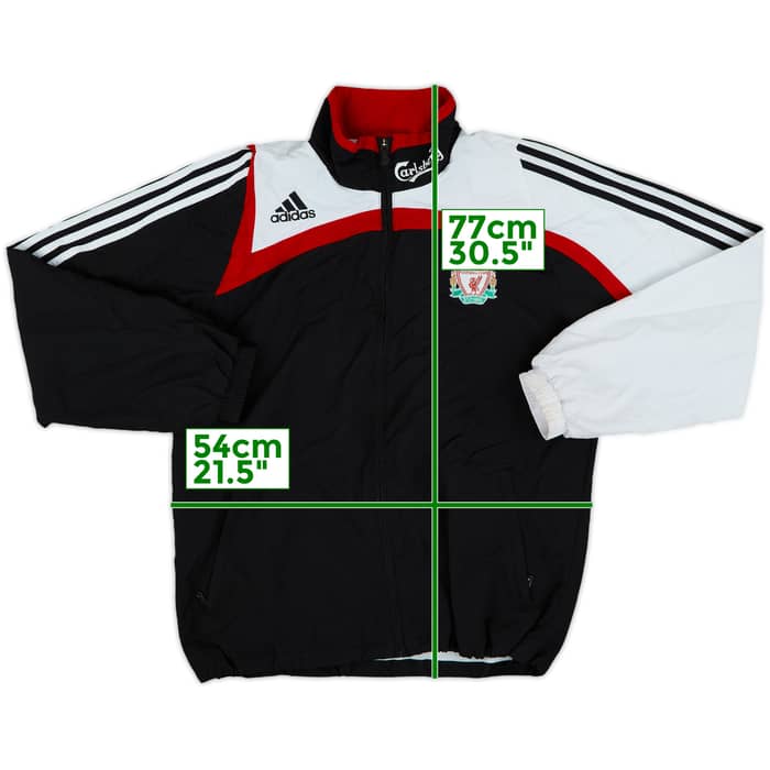 2007-08 Liverpool adidas Track Jacket - 9/10 - (M)