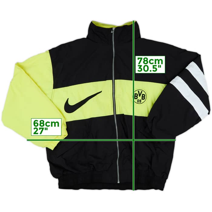 1995-96 Borussia Dortmund Nike Track Jacket - 8/10 - (L)