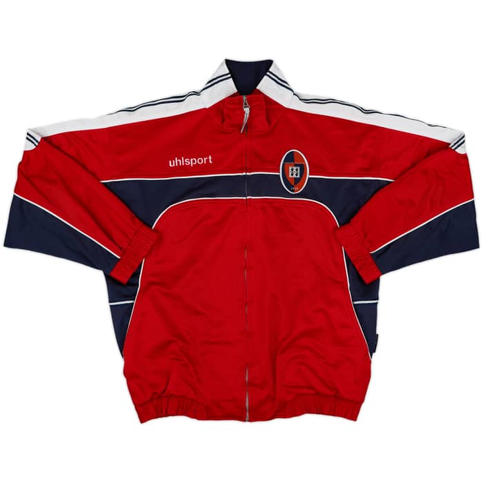 2000-02 Cagliari Uhlsport Track Jacket - 9/10 - (M)