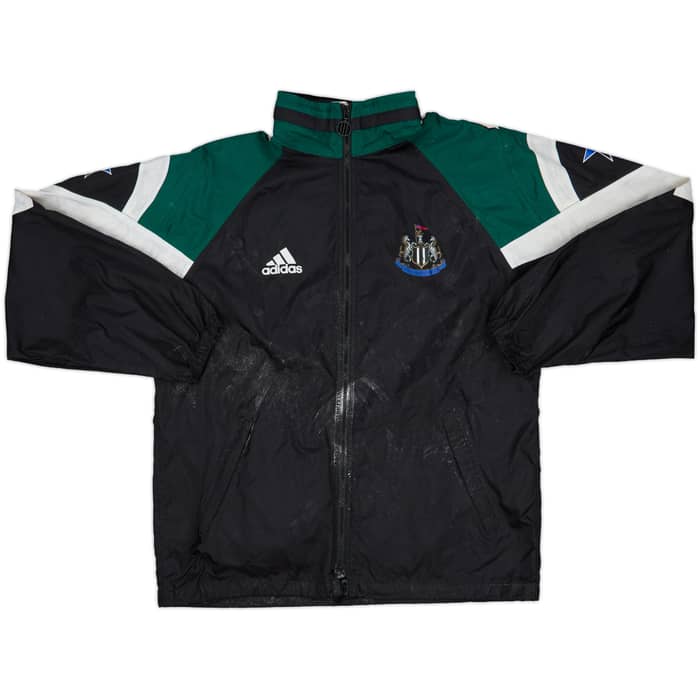 1997-99 Newcastle adidas Hooded Rain Jacket - 4/10 - (S)