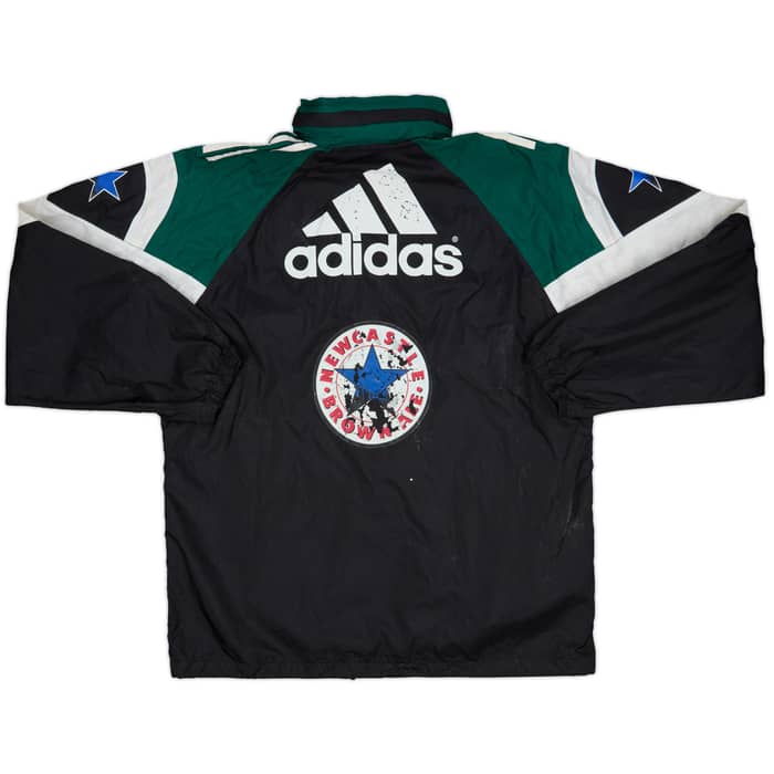 1997-99 Newcastle adidas Hooded Rain Jacket - 4/10 - (S)