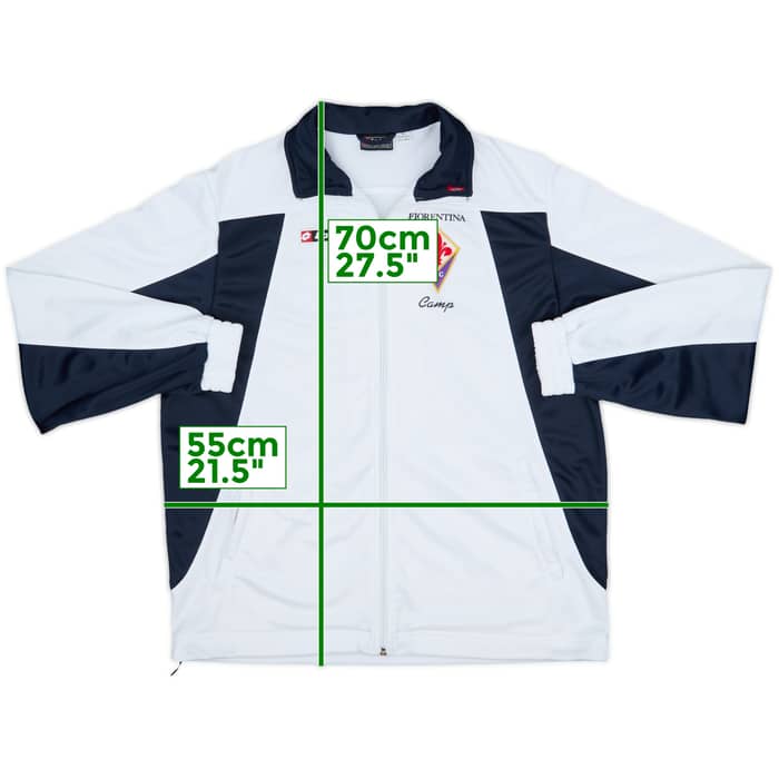 2011-12 Fiorentina Camp Lotto Track Jacket - 7/10 - (XL.Boys)