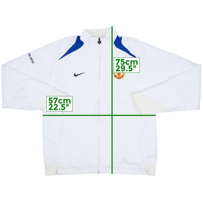 2005-06 Manchester United Nike Track Jacket - 8/10 - (L)