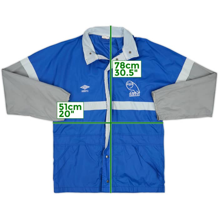 1984-87 Sheffield Wednesday Umbro Track Jacket - 8/10 - (XS)
