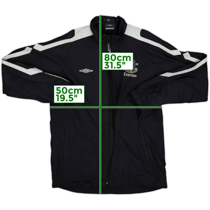 2007-08 Everton Umbro Rain Jacket - 4/10 - (S)