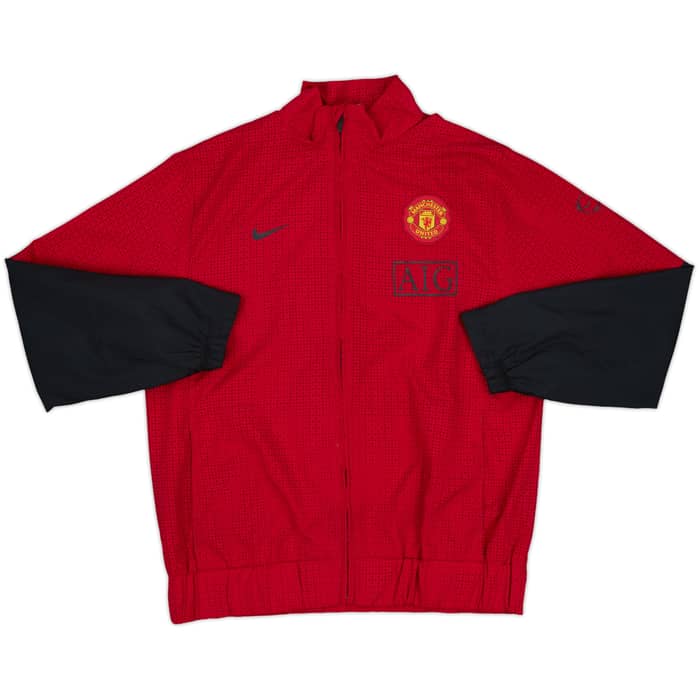 2009-10 Manchester United Nike Track Jacket - 8/10 - (L.Boys)