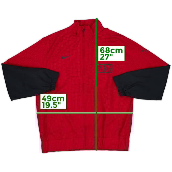 2009-10 Manchester United Nike Track Jacket - 8/10 - (L.Boys)
