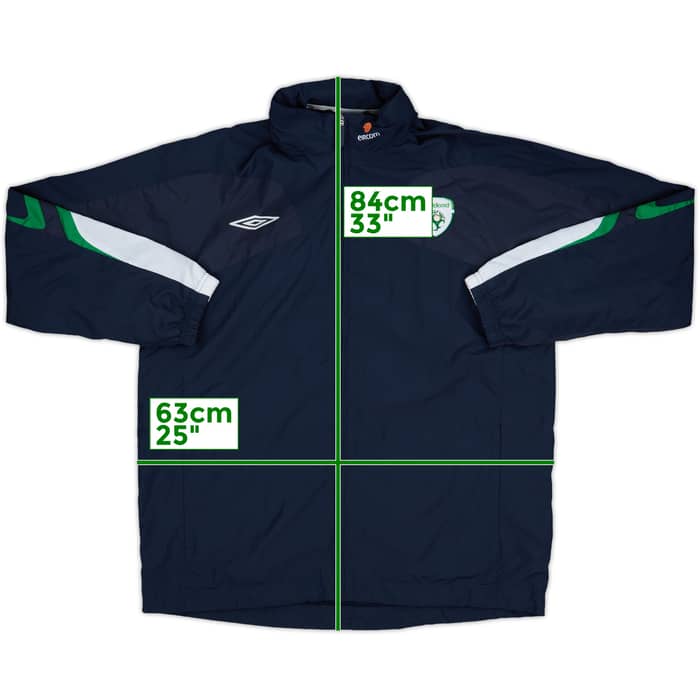 2006-08 Ireland Umbro Hooded Rain Jacket - 8/10 - (L)