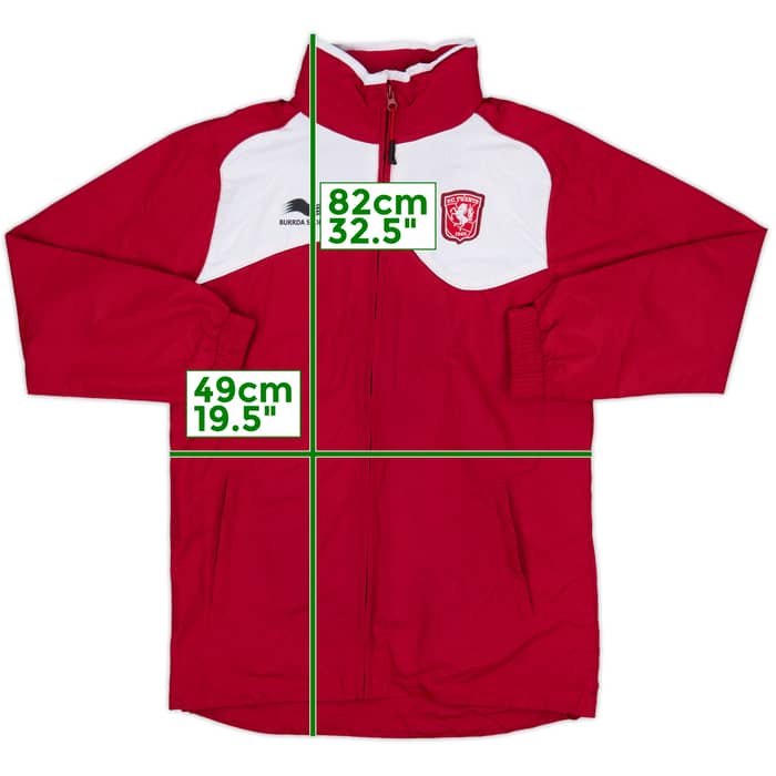 2011-12 FC Twente Burrda Sport Hooded Rain Jacket - 9/10 - (Women's M)