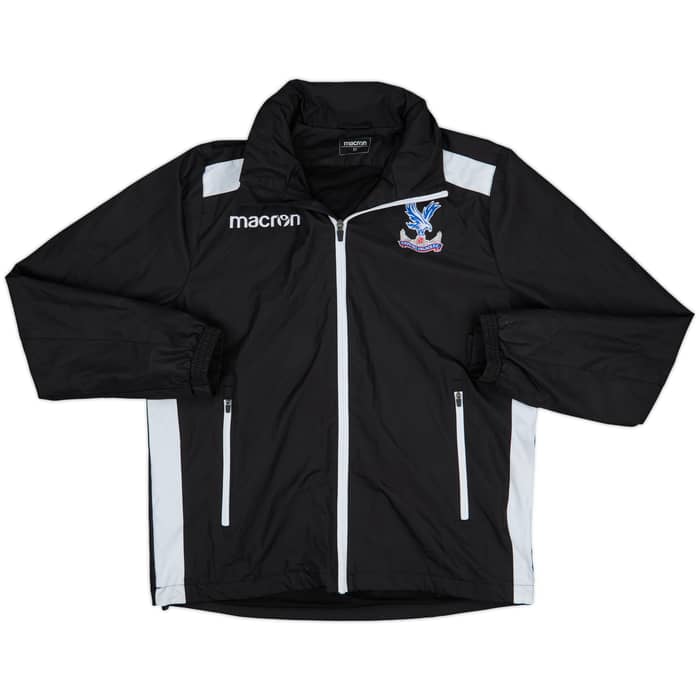 2015-16 Crystal Palace Macron Hooded Rain Jacket - 8/10 - (M)