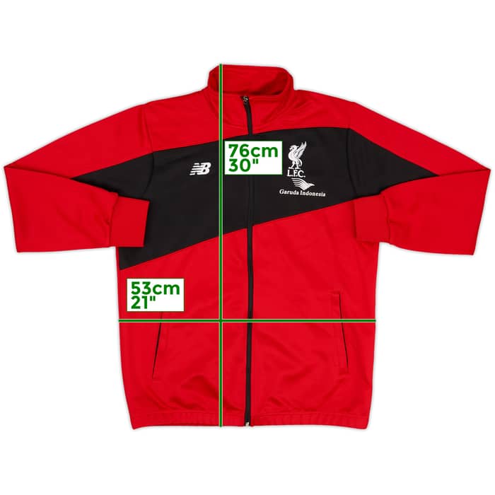 2015-16 Liverpool New Balance Track Jacket - 8/10 - (L)