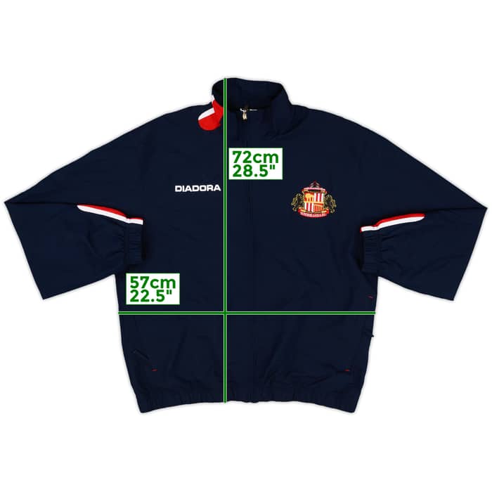 2004-05 Sunderland Diadora Track Jacket - 8/10 - (M)