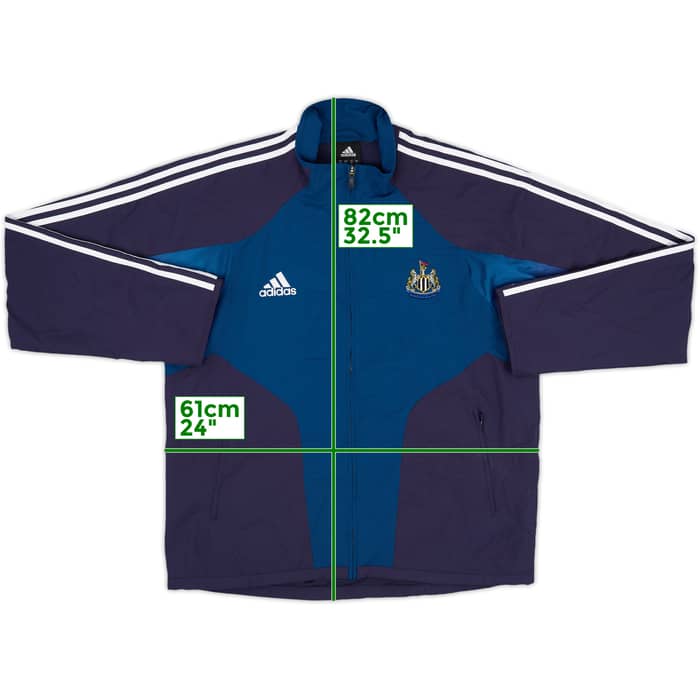 2004-05 Newcastle United adidas Track Jacket - 8/10 - (L)