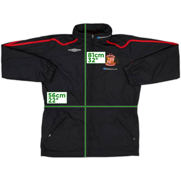 2007-08 Sunderland Umbro Hooded Rain Jacket - 8/10 - (L)