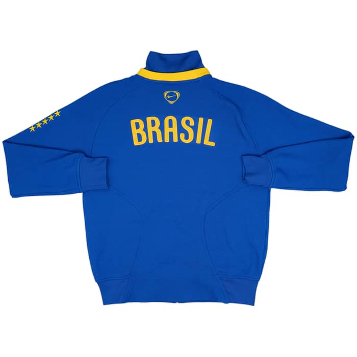 2008-09 Brazil Nike Track Jacket - 8/10 - (L)
