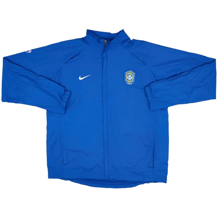 2006-07 Brazil Nike Track Jacket - 8/10 - (XL)