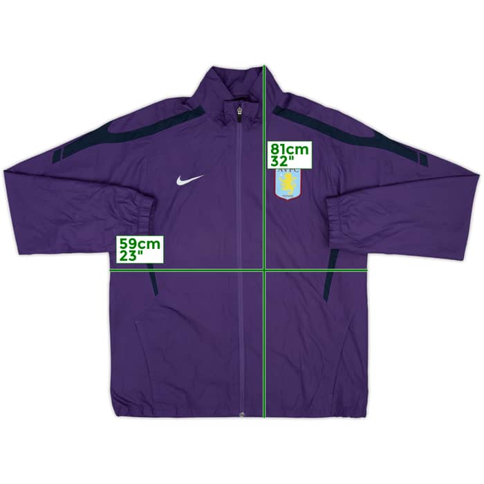 2010-11 Aston Villa Nike Track Jacket - 8/10 - (L)