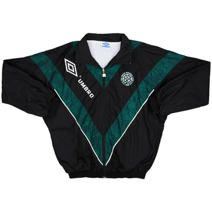 1995-97 Celtic Umbro Track Jacket - 8/10 - (S)