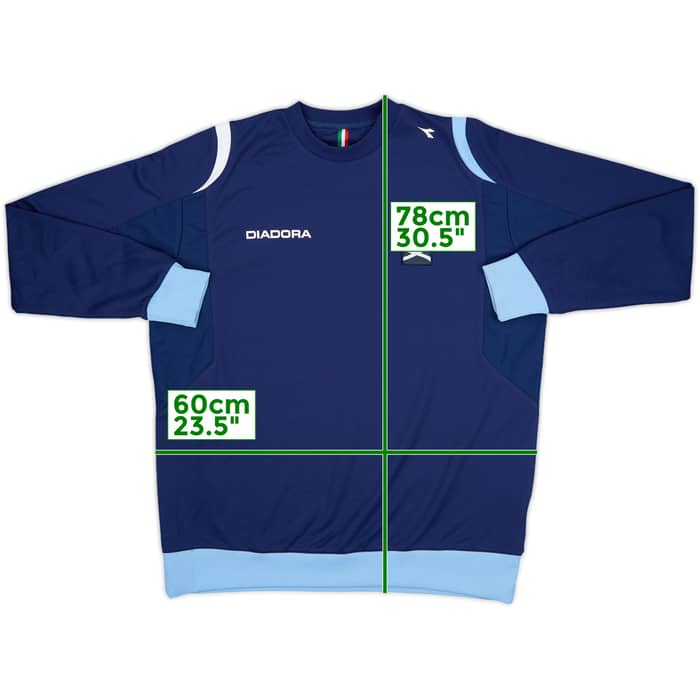 2007-08 Scotland Diadora Sweat Top - 8/10 - (XL)