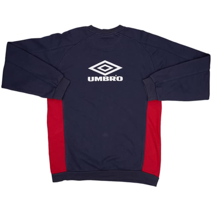 2000-02 Manchester United Umbro Sweat Top - 8/10 - (L)